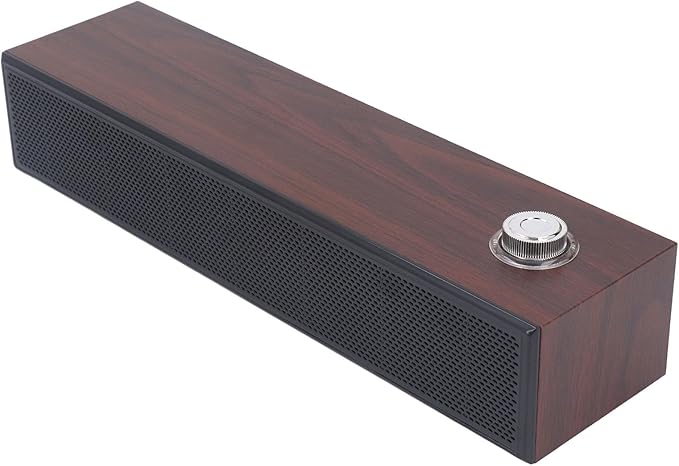 Vikye Computer Speakers HiFi Stereo Sound Desktop Speakers with USB Cable with Jack and 3.5mm AUX Headphone Jack Auxiliary Input for PC