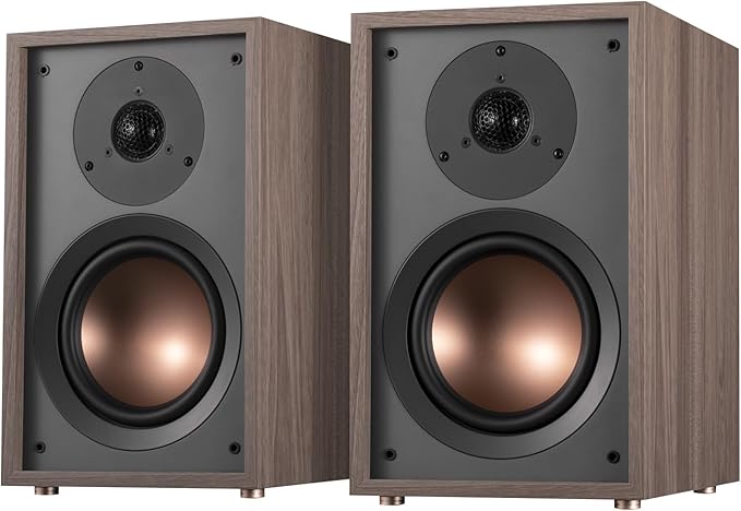 HiVi-Swans Oasis Max Passive Bookshelf Speakers 2-Way HiFi Bookshelf Speakers for TV Desktop Stereo or Home Theater Surround Sound - Needs Amplifier or Receiver to Operate