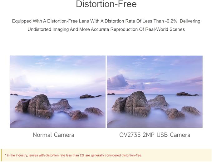 OS05A10 5MP USB Camera (A) Supports USB2.0 Type-C Port and SH1.0 4PIN Header 96° FOV