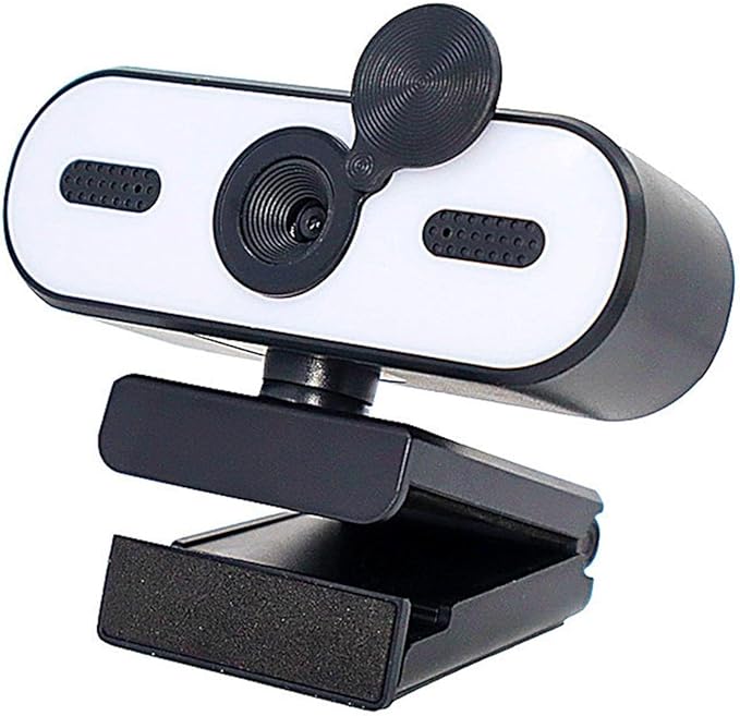 GIZNXBA Webcam for PC Laptop Desktop Computer USB Webcam with Microphone for Streaming HD Light Correction Clear Stereo Audio for Meeting/Online Video Calls(2K)