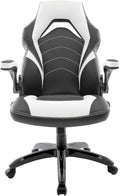 Office Chair Bonded Leather Gaming Chair Black Desk Chair Gaming Chair