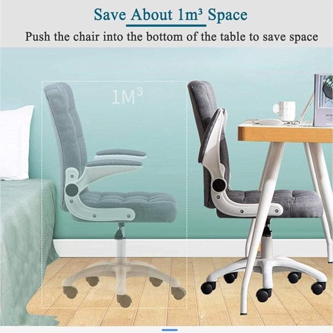 Office Computer Chair with Arms Desk Chair Computer Chairs Video Gaming Chair Swivel Chairs Kneeling Chair (Color : Brown)