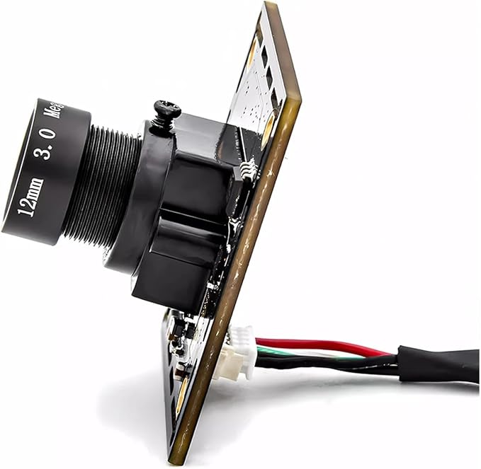 Global Shutter 12mm USB Camera Module 120FPS 720P 90FPS 1080P Blur 26Degree M12 Lens AR0234 Board High Frame Camera