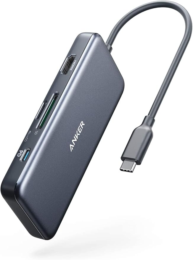 Anker 341 USB-C Hub (7-in-1) with 100W USB-C Charger