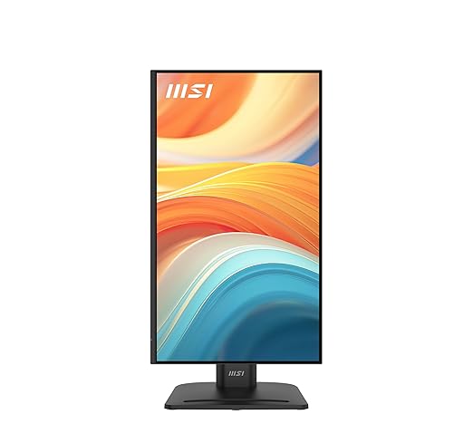 msi PRO MP245PG E14 24-inch IPS 1920 x 1080 (FHD) Computer Monitor 144Hz Adaptive-Synch HDMI Display Port VGA Port VESA Mountable Tilt Height AdjustableSpeaker 1ms Black
