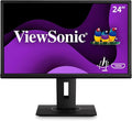 ViewSonic VG2440 24 Inch IPS 1080p Ergonomic Monitor with HDMI DisplayPort VGA USB Inputs for Home and Office