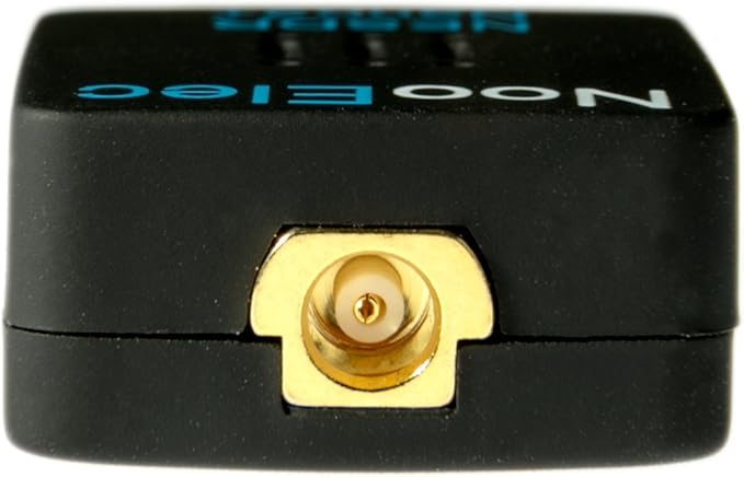 NESDR Nano 2 Plus - Tiny Black RTL-SDR USB Set (RTL2832U &amp R820T2) with Ultra-Low Phase Noise 0.5PPM TCXO MCX Antenna