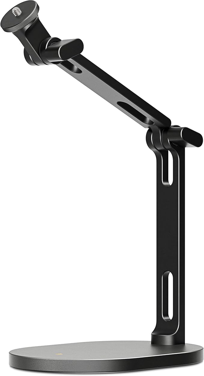 Rode PodMic USB Dynamic Broadcast Microphone (White) with Rode Desk Stand 2 (DS2) and XLR Cable