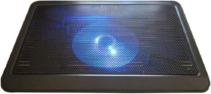 Gaming Laptop Cooler Single Fan Led Dual USB Port Laptop Cooling Pad with Stand Function for Laptop Cooler