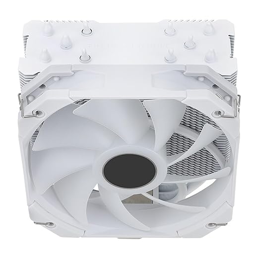 AK120 Mini White 5V ARGB Symphony 135mm High Purity White AGHP2 5th Generation Heat Pipe Nickel Plated Copper Bottom (Color : Other Size : AK120 Mini WH ARGB)
