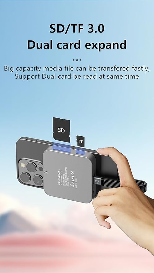 8-in-1 Magnetic Docking Station for M.2 NVME SSD - 4K HDMI PD100W Charging Type-C 3.2 Hub for Laptops Tablets &amp Phones