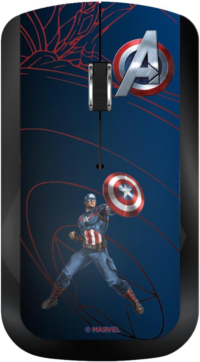 Keyscaper Marvel Avengers Captain America MechLine Wireless Mouse