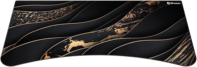 Arozzi Arena GamingDesk Mat Full Surface CustomDesk Pad Interchangeable Water Resistant &amp Washable ComputerDesk Mouse Pad with Stitched Edges (D013)