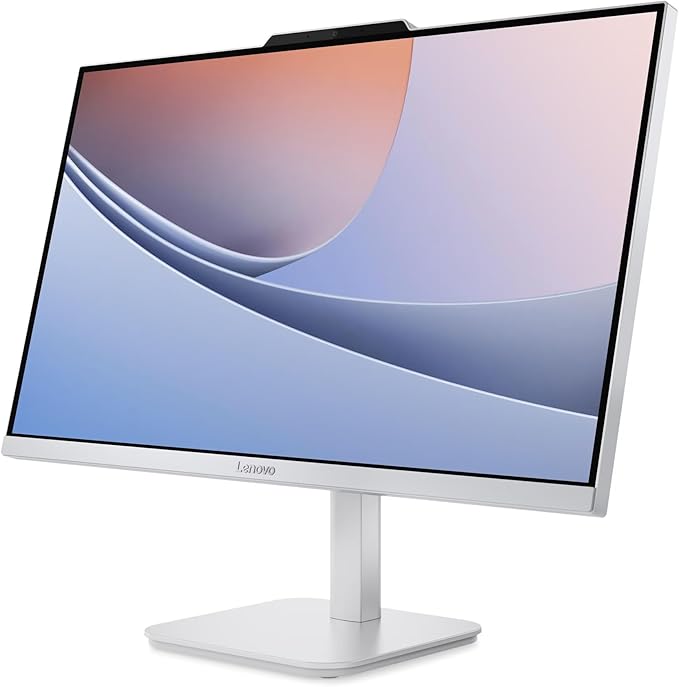Lenovo 24 FHD All-in-One Desktop Computer for Home &amp Office Intel Processor HDMI WiFi 6 Bluetooth 5.2 Business AIO Vent-Hear Wireless Keyboard &amp Mouse Windows 11 (8GB RAM | 256GB SSD)