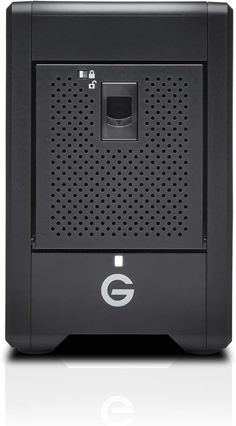 G-Technology 8TB G-SPEED Shuttle SSD with Thunderbolt 3 with ev Series Bay Adapter - Transportable 8-Bay RAID Storage Solution - 0G10188-1