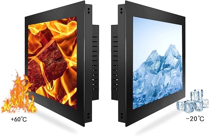 1pc 10.1 inch Monitors for Industrial Computer Buckles Mounting Not Touch Screen Industrial Display(HDMI VGA)