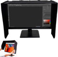 Monitor Hood Desktop Computer Sunshade Portable LCD LED Video Monitor Hood Sunhood 16-26 Inch Adjustable and Privacy Protection Blocks Ambient Stray Light for Computer Office Work