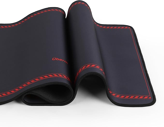 Mouse pad - Evangelion-Inspired Mystic Symbol Design Large 35.4x15.7 Stitched Edges Non-Slip Waterproof Anime Philosophy Desk Mat