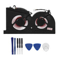 New Efficient Cooling Fan of The GS73VR Compatible Portable Computer for GS63VR GS73VR Series BS5005HSU2L1 4 Pins 73g Black+red Desemble