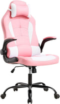 Ergonomic High Back Gaming Chair &amp Office Chair PU Leather &amp Adjustable &amp Easy Assembly &amp BIFMA Certified for Home/Office (Gray) (Cherry)