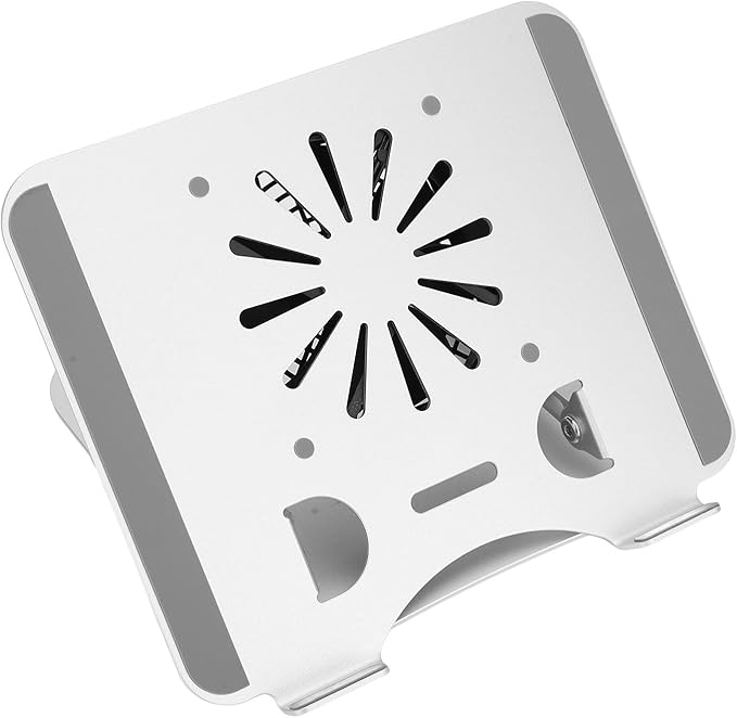 Strong Cooling Performance Laptop Base Cooler Stand with Aluminum Alloy Foldable Design for 17in Devices USB Fan for Temperature Control Suitable for Long Term Use Lightweight