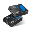 OREI USB Over Ethernet Extender Upto 330 Feet - Extends USB 2.0 Signals Over LAN Ethernet with 2 Ports - Power Over Cable Long Distance Extension &amp Support for all Operating Systems (USB-EX330-K)