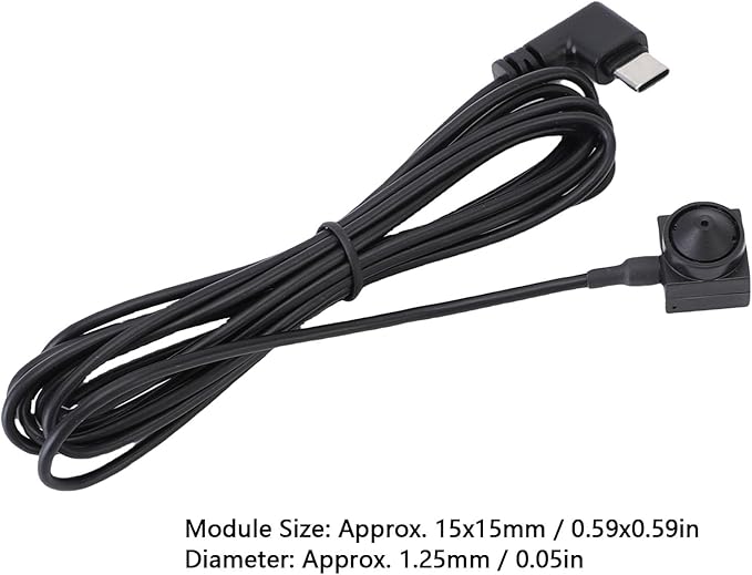Yoidesu Middle Screen Webcam Auto Focus USB Center Webcam with CMOS Chip Supports UVC Protocol and OTG Function for Laptop and Desktop for Home Video Conferences (2MP)