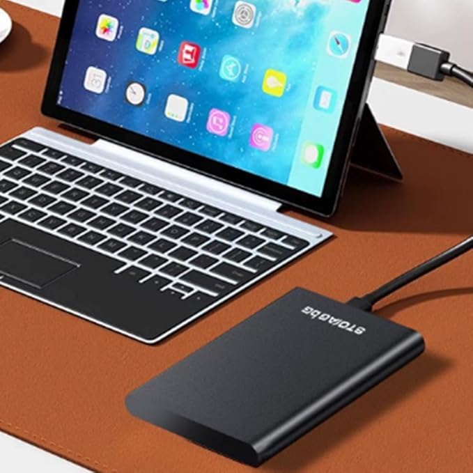 Aboiled 500GB USB 3.0 Portable External Hard Drive - High-Speed Mobile Mechanical Storage for Travel and Work