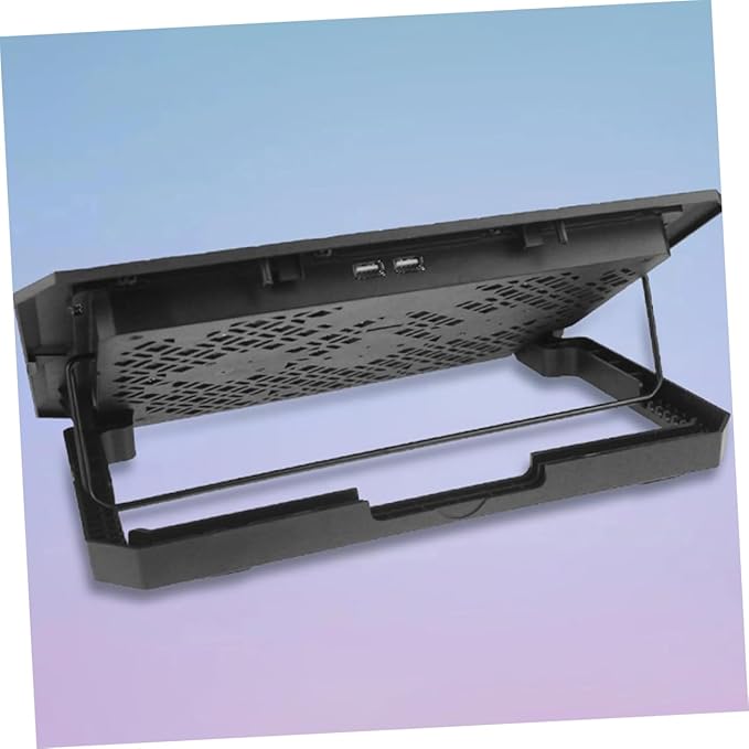 jojofuny Laptop Cooling Pad Quiet Fans Height Laptop Stand for Gaming Desktop Use for Heat Dissipation and Stability