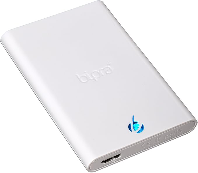 S3 2.5 inch USB 3.0 Mac Edition Portable External Hard Drive - White (500GB)