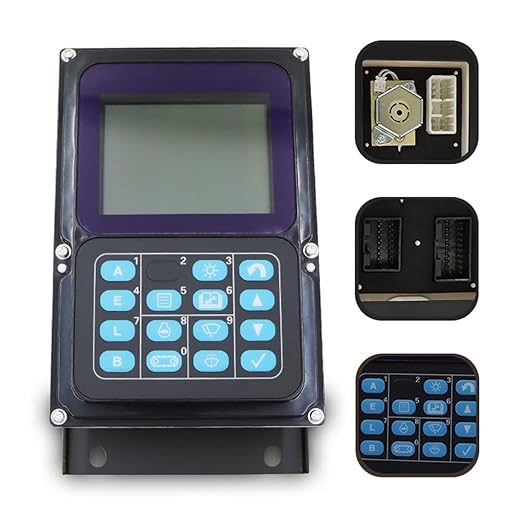 PC200-7 PC300-7 Excavator Cluster Gauge Monitor 7835-12-1007 for Komatsu