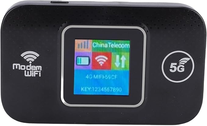 Yunseity 5G LTE Hotspot Router Stable Connection Fast Internet Speeds Multiband Support for Online ABS Material