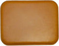 Maruse Italian Leather Mouse Pad for Home or Office Desktop Handmade in Italy Honey