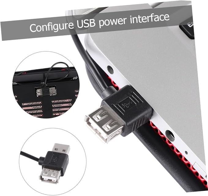 14 Inch Notebook Cooling Pad for Gamers USB Dual Fan Laptop Cooler Slim Design and Metal Panel for Use Red