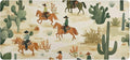 Mouse Pad Desk Mat Leather Desk Pad Large Gaming Desk Cover Protector Mat for Keyboard Computer Laptop Office Waterproof 47.2 x 23.6 Inch Cute Cacti Desert Cowboys Horses