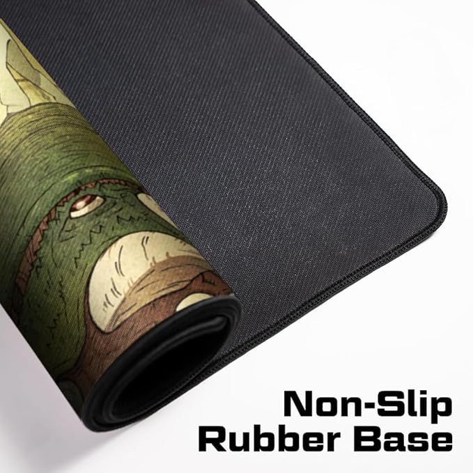 Hyakkei 001 - Kaiju No. 8 Gaming Desk Mat – Large Extended Mouse &amp Keyboard Pad