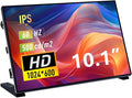 GeeekPi 10.1 Inch LCD Screen for Raspberry Pi 1024x600 IPS LCD Display HDMI Portable Monitor for Raspberry Pi 5/Pi 4B/3B+/3B/B+/Zero/400 Win11/10/8/7 Free Driver (Non-Touch)