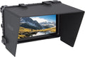 Nitze Cage for PortKeys LH7P / LH7H 7 Monitor with Built-in NATO Rail and PU Leather Sunhood - JT-I03B