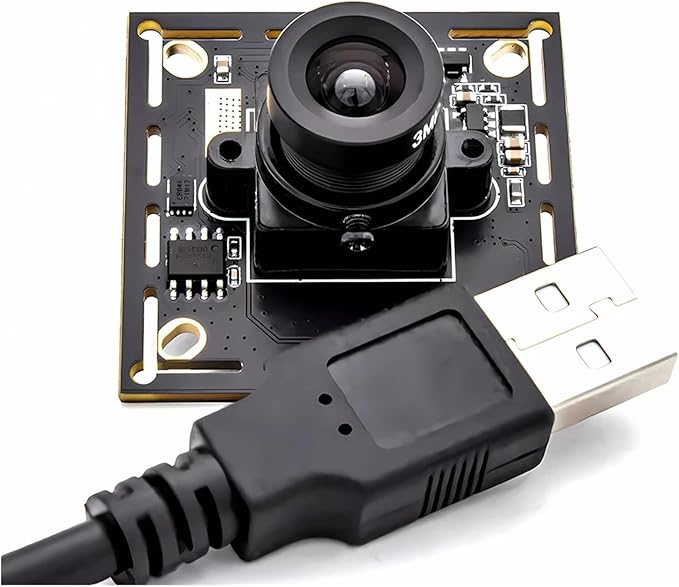 USB Camera Module 120FPS 90FPS 1080P 720P Global Shutter 6mm Without Blur M12 Lens AR0234 Board High Frame Rate Camera