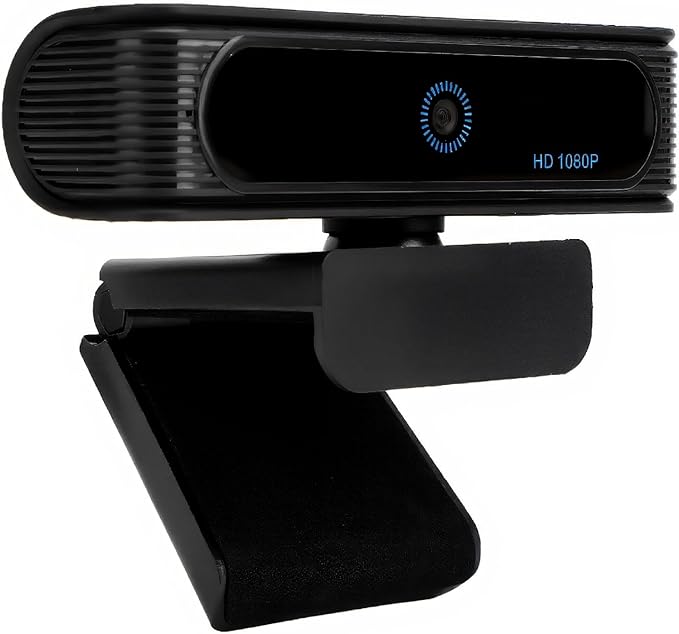 ASHATA 1080P Webcam with dowsHello Full HD 1080P 30FPS Recognition Webcam for 11 USB Computer Web Camera for PC Laptop Meeting Streaming