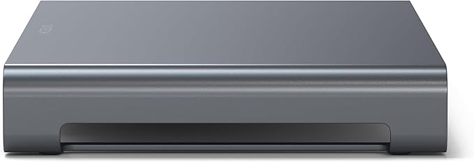 Satechi USB C Hub Monitor Stand for Desk with USB-C Data Port 3 USB 3.0 Ports Micro/SD Card Readers Audio Jack Computer Monitor Stand for Desktop Computers Monitors and Laptops