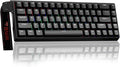 AULA WIN68 HE Mechanical Gaming Keyboard 60% Hall Effect Magnetic Switch Fast Trigger Mode Adjustable Actuation 8000Hz Polling Rate RGB Backlit Wired Black Keyboard for Laptop/PC Gamer