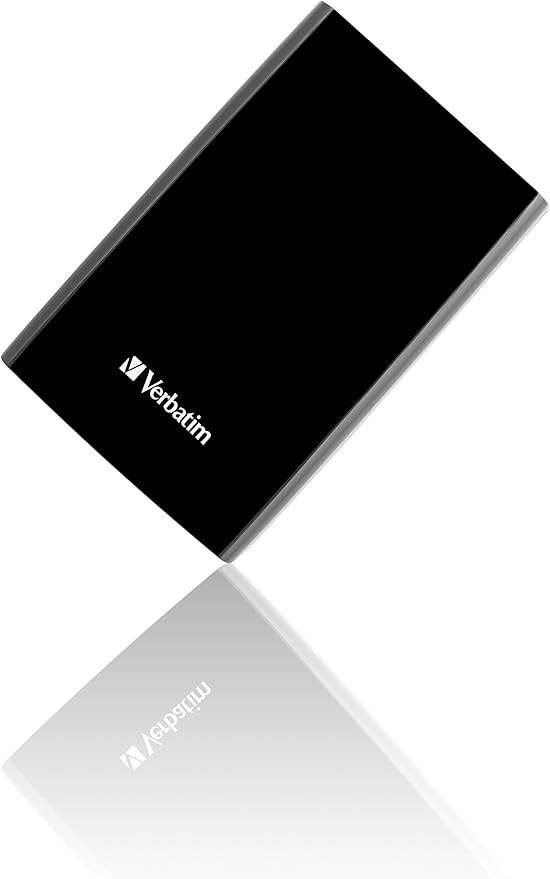 Verbatim 53023 1TB Store 'n' Go USB 3.0 2.5 Inch External Hard Drive - Black