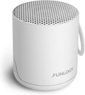 Portable Mini2 Bluetooth Speaker Wireless Portable Speaker with Deep Bass IPX7 Waterproof TWS Stereo Pairing Built-in Mic Small Speaker for Shower Outdoor Travel White