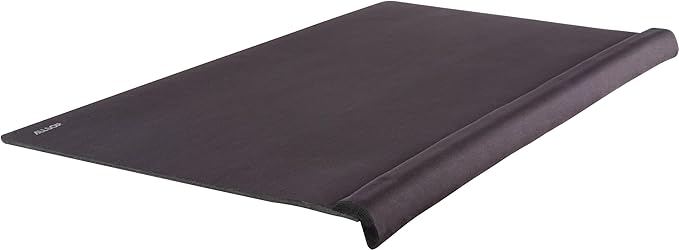Allsop Ergoedge Deskpad W/Large Wrist Rest and Mousing Surface Foam Large Black