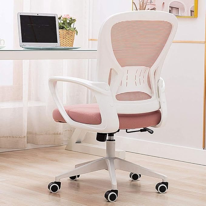 Office Chair Gaming Chair Computer Chair Nylon Mesh Five-Star Feet Mesh Chair Ergonomic Adjustable Office Chair Gaming Chairs for Office Staff ChairComfortable Lumbar Support