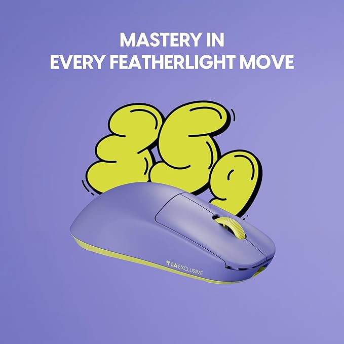 Pulsar Gaming Gears X2 Crazylight Wireless Gaming Mouse Ultra Lightweight 1.23 oz (35g) Optical Switch 32000 DPI 750 IPS XS-1 Sensor 8k Compatible (LA Edition) (Renewed)