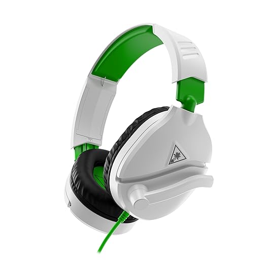 Turtle Beach Recon 70 Multiplatform Gaming Headset for Xbox Series X|S Xbox One PS5 PS4 PC &amp Mobile w/ 3.5mm Wired Connection - Flip-to-Mute Mic 40mm Speakers Lightweight Design White