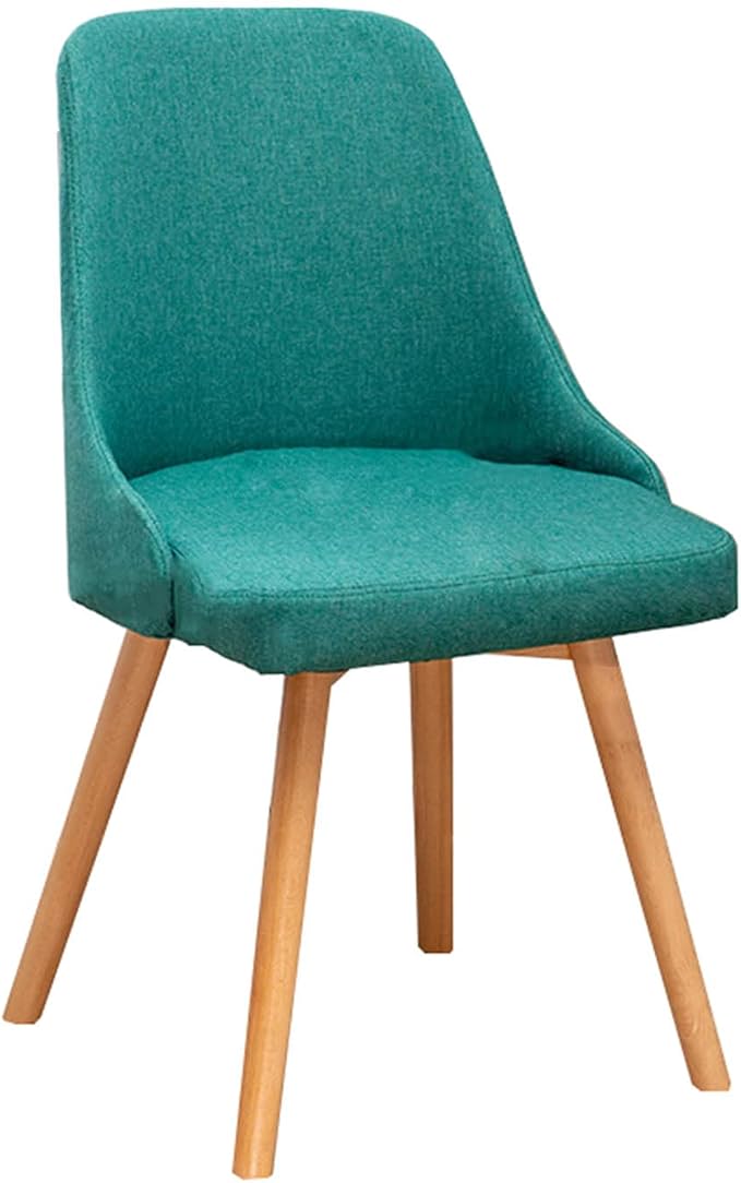 Mlaea Dining Bedroom Living Room Chair Gaming Club Bar Chair with Backrest Office Conference Reception Chair 43 * 43 * 84CM(Size:43 * 43 * 84CMColor:G)