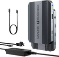 Thunderbolt4 Hub Dual Monitor WAVLINK Thunderbolt4 Hub with 3* Thunderbolt 4 Port 100w PD in USB-A 10Gb for MacBook Pro/Air M1 M2 M3 Thunderbolt 4/3 Laptop